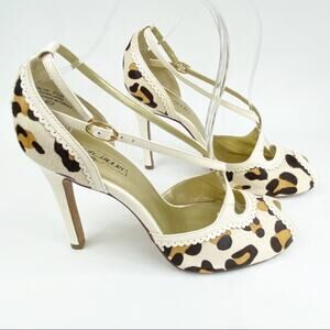 Oh Deer! Marshmallow Retro Heels 8.5